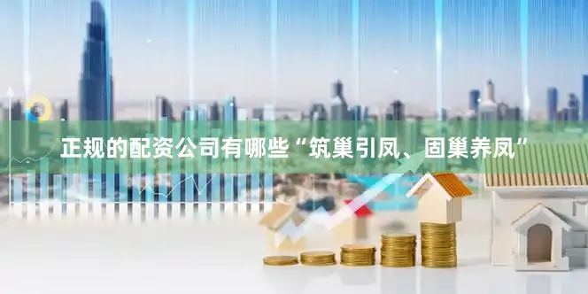 正规的配资公司有哪些“筑巢引凤、固巢养凤”