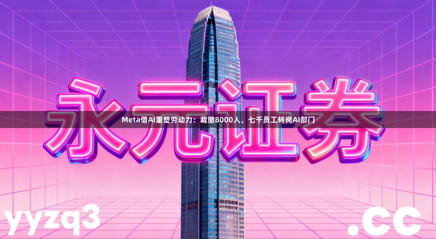 Meta借AI重塑劳动力：裁撤8000人，七千员工转岗AI部门