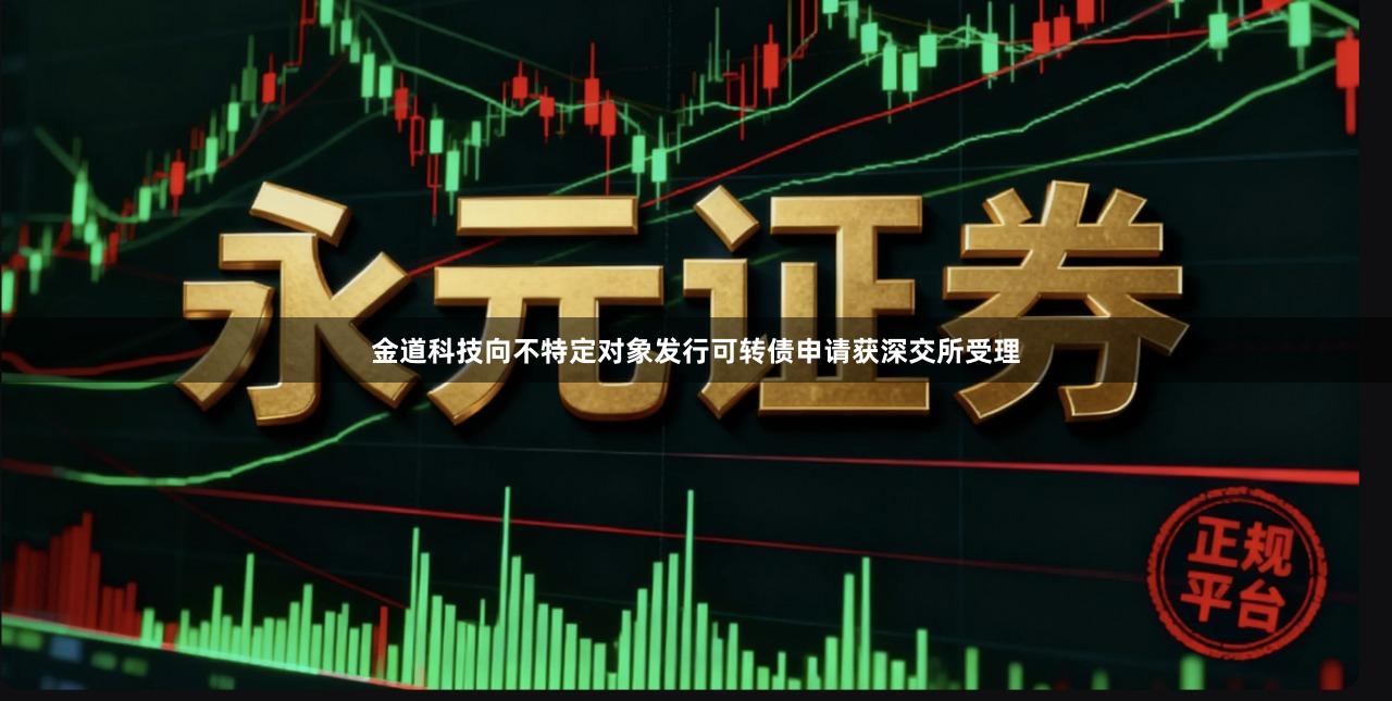 金道科技向不特定对象发行可转债申请获深交所受理