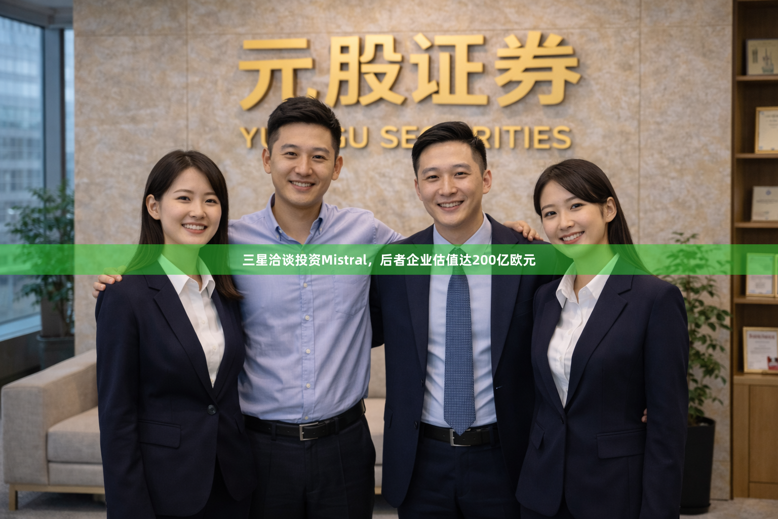 三星洽谈投资Mistral，后者企业估值达200亿欧元