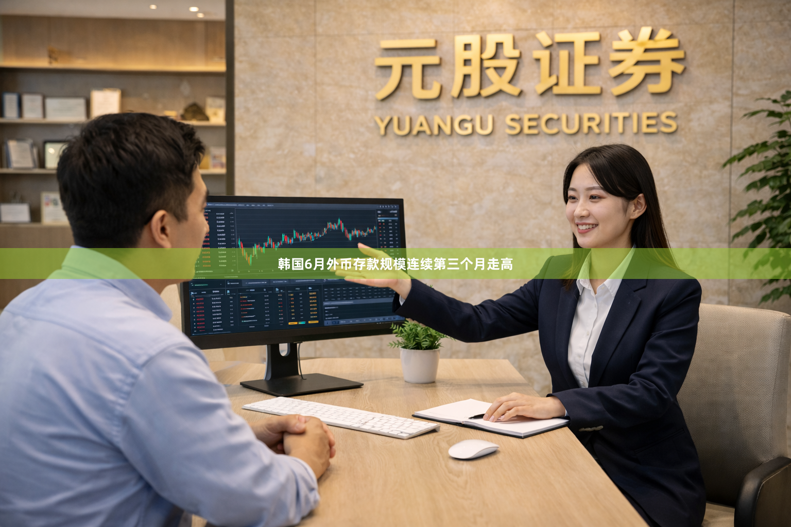 韩国6月外币存款规模连续第三个月走高