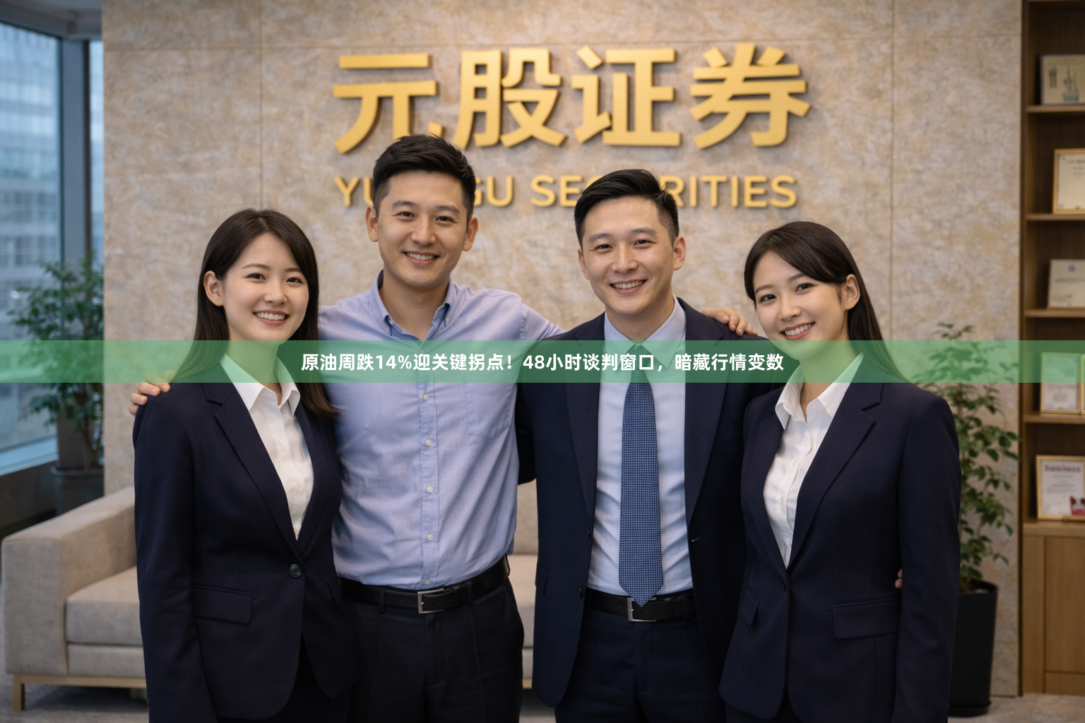 原油周跌14%迎关键拐点！48小时谈判窗口，暗藏行情变数